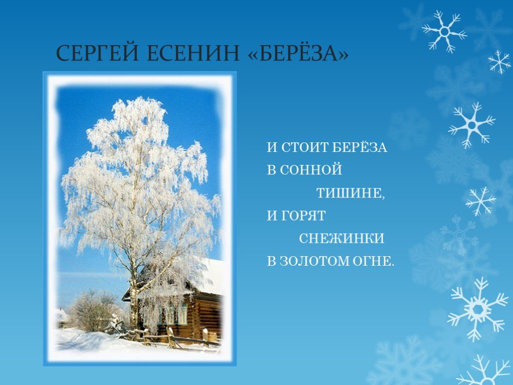 С васильев белая береза конспект урока 2 класс школа россии презентация