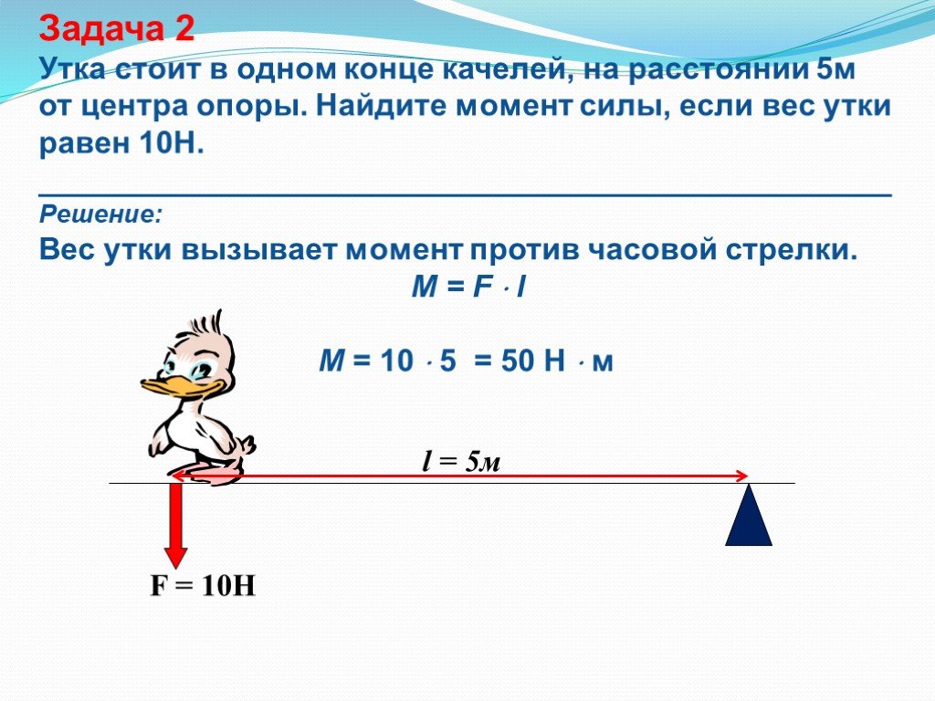 Правило моментов физика 7 класс презентация