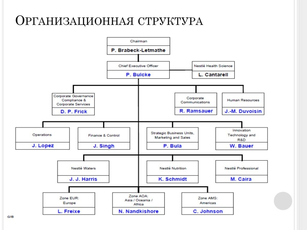 Организационная структура