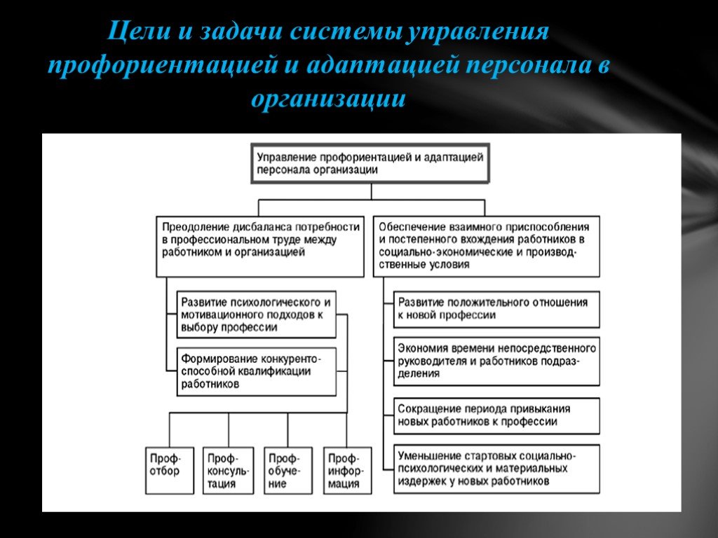 Задачи управления предприятием. Цели и задачи системы управления адаптацией персонала в организации. Схема системы адаптации персонала. Цели системы управления адаптации персонала. Управление персоналом, адаптация персонала.