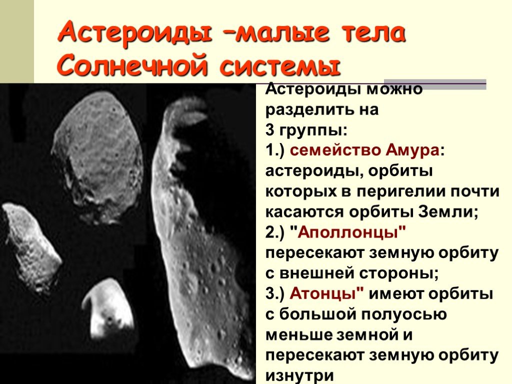Название группы астероидов. Малые тела астероиды. Группы астероидов названия. Малые тела солнечной системы астероиды. Названия объектов группы астероидов.