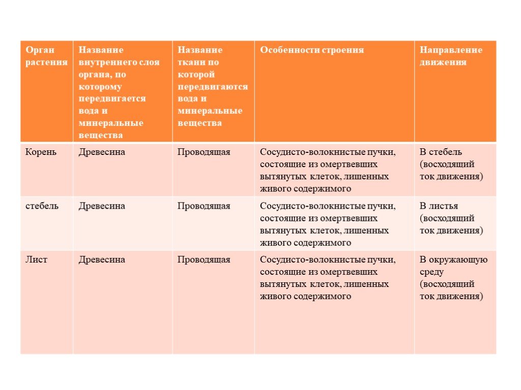 Вывод особенности строения. Лабораторная работа передвижение веществ у растений. Передвижение питательных веществ 6 класс таблица. Таблица передвижения воды в растениях. Таблица передвижения воды и Минеральных веществ.