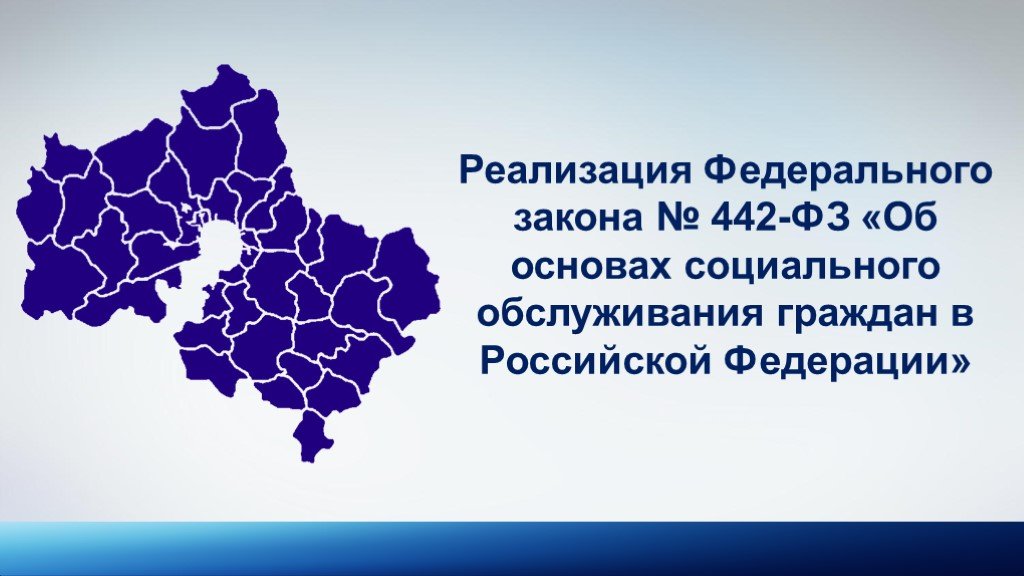 Реализация фз. ФЗ 442. Об основах социального обслуживания граждан в Российской Федерации. Реализация 442-ФЗ. ФЗ-442 об основах социального обслуживания граждан.