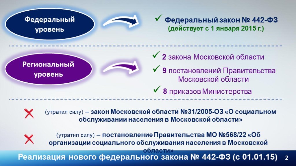 Законы обслуживания. Федеральный уровень. Федеральный закон 442-ФЗ. Социальных услуг закон. Реализация 442-ФЗ.