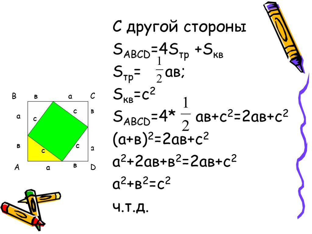 Виды теоремы пифагора. Теорема Пифагора доказательства для 8. Доказательство теоремы Пифагора 8 класс. Доказать теорему Пифагора 8 класс. Теорема Пифагора 8 класс доказательство теоремы.