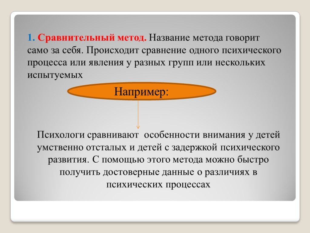 Образцы для сравнительного исследования делятся на следующие виды