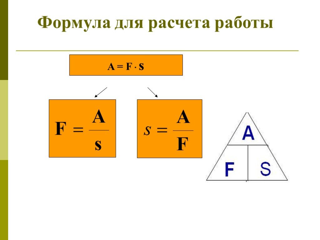 Работа 7 класс физика презентация