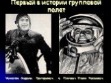 Первый в истории групповой полет. Николаев Андриян Григорьевич и Попович Павел Романович