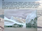 Лёд Зимой 9/10 площади Северного Ледовитого океана покрыто дрейфующими льдами, преимущественно многолетними (толщина около 4,5 м), и припаем. В морях Баффина и Гренландском обычны айсберги. В Арктическом бассейне дрейфуют (по 6 и более лет) так называемые ледяные острова, образующиеся из шельфовых л