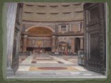 Пантеон отличается классической ясностью и целостностью композиции внутреннего пространства, величественностью художественного образа. Не исключено, что в строительстве храма участвовал Аполлодор Дамасский. Пантеон сохранился в сравнительно хорошем состоянии благодаря тому, что с 609 был превращен в