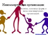 Некоммерческие организации. Понятие, основные формы и виды некоммерческих организаций. http://prezentacija.biz/
