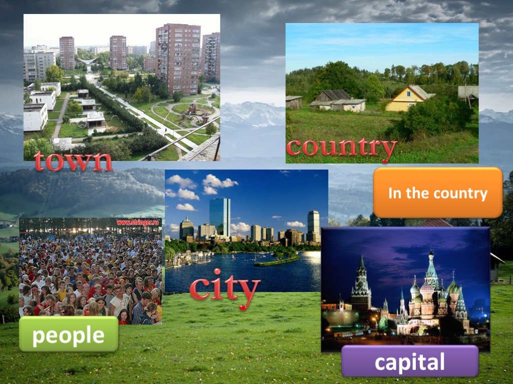 In the country city people. City Town разница. Country City разница. In the City презентация. Town City Country.