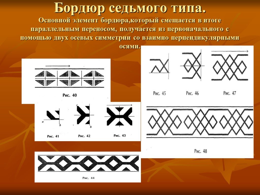 Нарисовать бордюр по геометрии