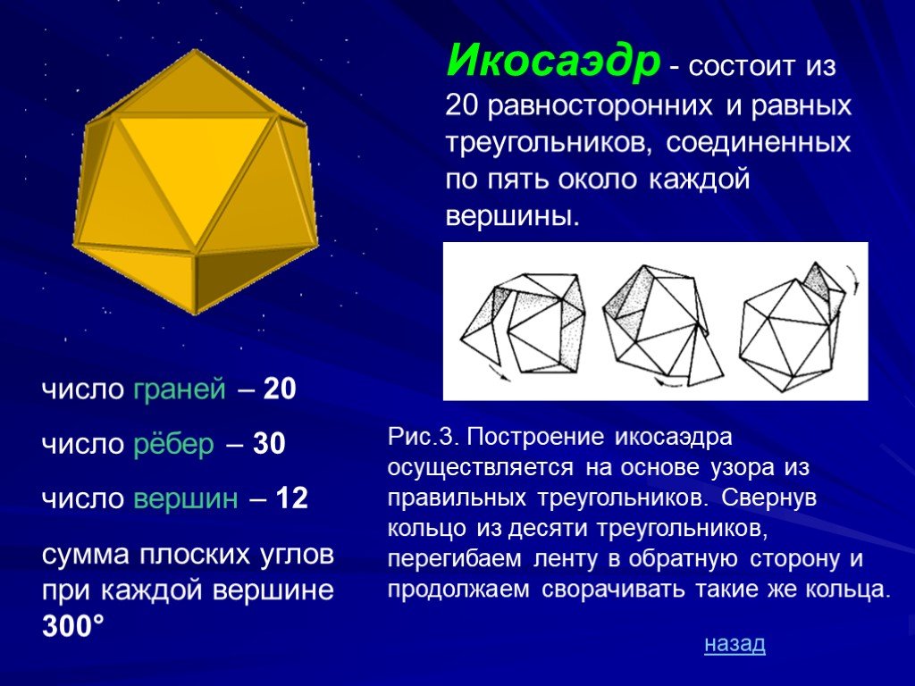 Многогранник 9 ребер. Икосаэдр грани вершины. Икосаэдр грани вершины ребра. Икосаэдр боковые грани. Икосаэдр число граней вершин ребер.