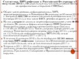 Статистика. ВИЧ-инфекция в Российской Федерации в I полугодии 2012 г. (Федеральный научно-методический Центр по профилактике и борьбе со СПИДом). Общее число россиян, инфицированных ВИЧ, зарегистрированных в Российской Федерации до 30 июня 2012 г. составило 682 726 человек (по данным, сообщенным на 