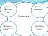 Социология Экономика Управления как Управления Взаимодействия как реализация Групп и индиви положений дов Управления Управления Управление как Как воздействия информационное На партнеров, кон обеспечение курентов. бизнеса