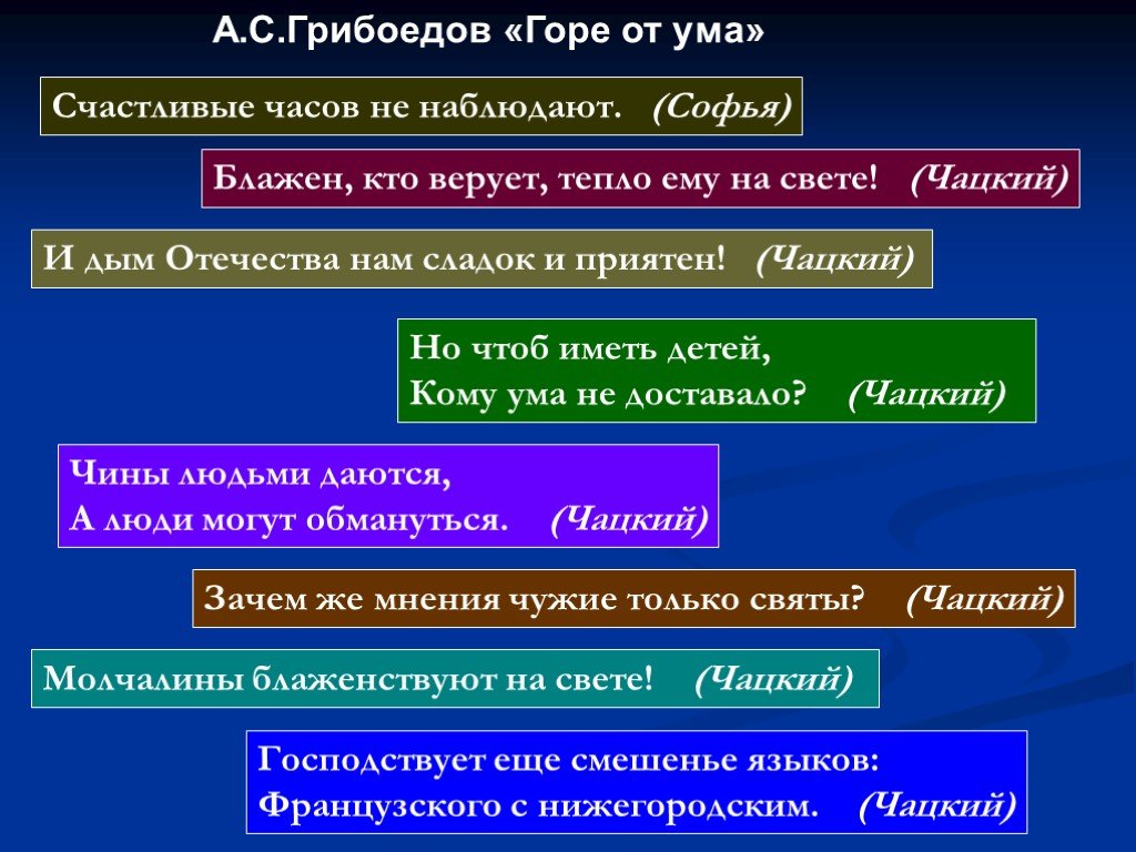 1 действие горе от ума крылатые выражения. Крылатые выражения из горе от ума. Крылатые фразы горе от ума. Крылатые выражения из норе от ума. Крылатые фразы из комедии горе от ума.