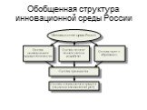 Обобщенная структура инновационной среды России