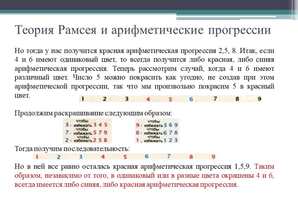 Арифметическая теория. Теория Рамсея для чайников. Задачи теории Рамсея. Арифметическая прогрессия теория. Задачи на числа Рамсея.