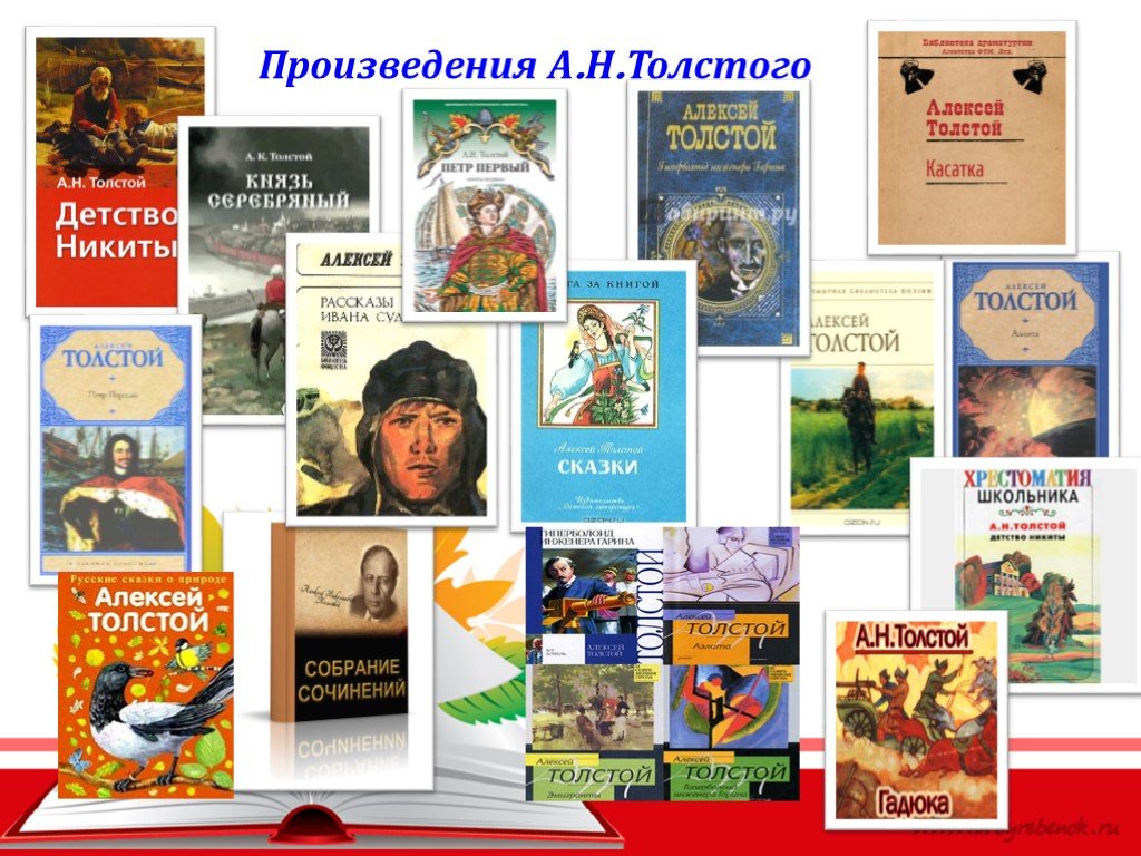 Известные произведения россии. А.Н. толстой и его книги. Толстой произведения для детей.