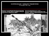 шомпольная граната Сердюкова 13 октября 1941 года. Винтовочная противотанковая граната Сердюкова образца 1941 года - ВПГС-41, относиться к типу так называемых "шомпольных гранат". Бронепробиваемость до 30 - 40 мм, Способ метания сказался на дальности полета гранаты - до 60 м. по одиночной 