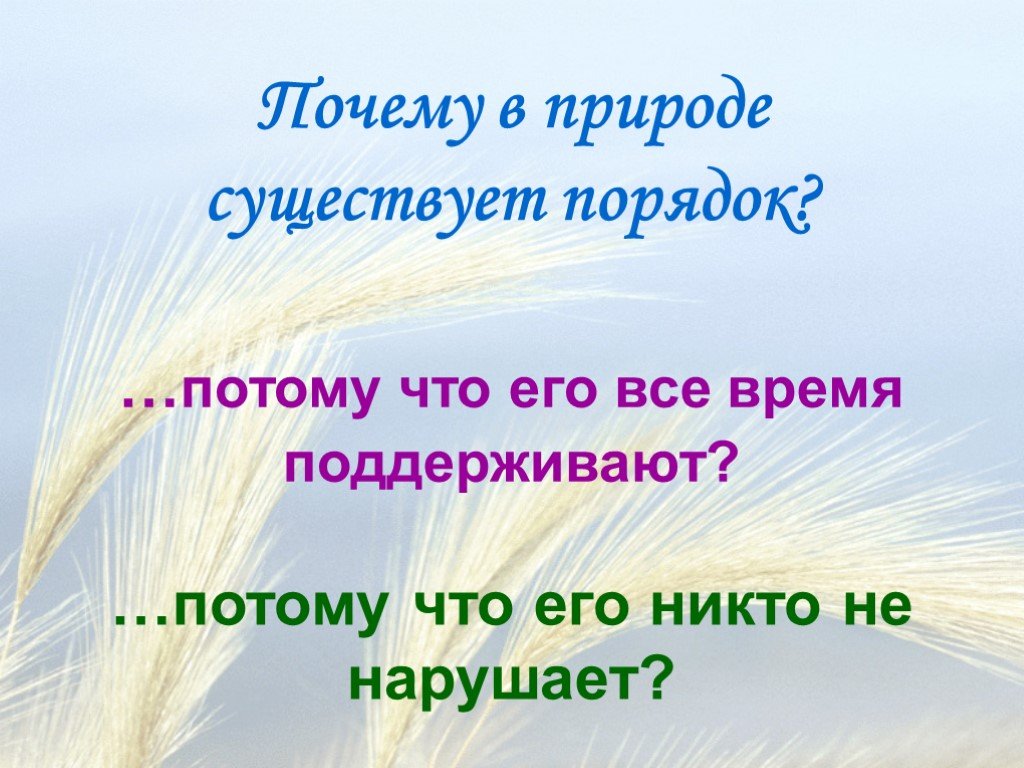 В природе существует. Порядок в природе. В природе не существует. В природе имеются. Чего не существует в природе.