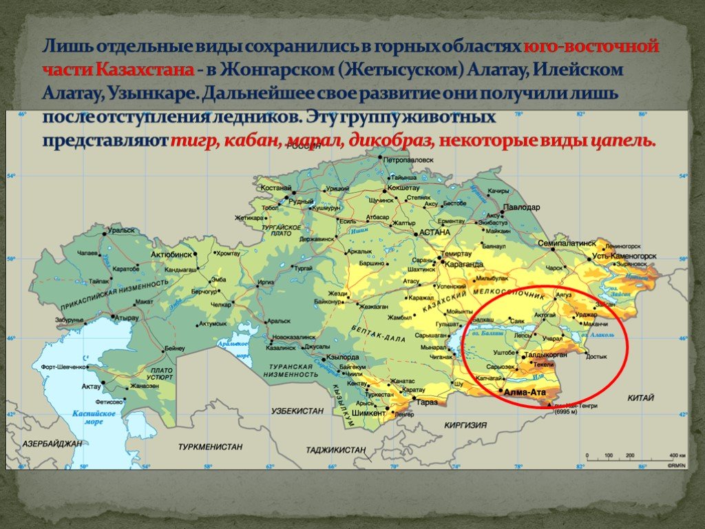 Географическое положение страны казахстан. Высокогорные районы Казахстана. Западная часть Казахстана. Карта Казахстана Юго Восток. Алатау на карте Казахстана.