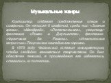 Композитор отдавал предпочтение опере и симфонии. Он написал 6 симфоний, среди них: «Зимние грезы», «Манфред», «Патетическая», увертюру-фантазию «Ромео и Джульетта», фантазию «Франческа да Римини», «Итальянское каприччио».Творческое наследие его огромно. В 1878 году Чайковский оставил консерваторию,