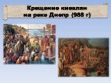 Крещение киевлян на реке Днепр (988 г)