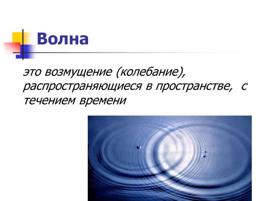 Распространяющиеся в пространстве. Возмущение волны. Возмущение волны в физике. Волна это колебания Распространяющиеся в пространстве. Волны - Распространяющиеся в пространстве возмущения.