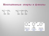 Многоатомные спирты и фенолы