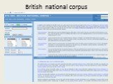 British national corpus