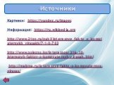 Источники. Картинки: https://yandex.ru/images Информация: https://ru.wikipedia.org http://www.21nn.ru/publ/interesnye_fakty_o_kompjuternykh_virusakh/7-1-0-703 http://www.polezno.kg/interesnoe/316-10-interesnyh-faktov-o-kompyuternyh-virusah.html http://malpme.ru/interesnye-fakty-o-kompyuternyx-virusa