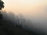 Вьются седые туманы В тихой долине; С дымом в деревне мешаясь, К небу восходят.