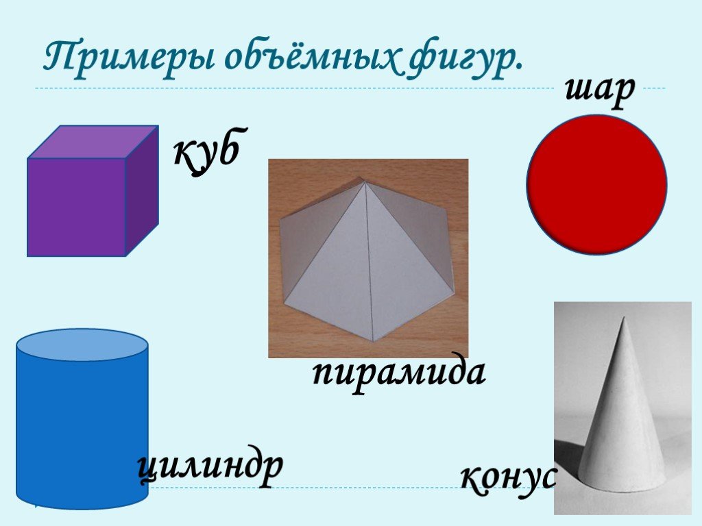 Сфера цилиндр куб конус пирамида. Куб шар цилиндр и конус. Объемные фигуры. Объемные геометрические фигуры. Геометрические фигуры шар и куб.
