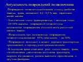 - Повреждения позвоночника относятся к числу наиболее тяжелых травм, составляют 0,4 - 0,5 % всех переломов костей скелета. - Значительное число травмированных – молодые люди. - 20-40% закрытых повреждений позвоночника осложняются повреждением спинного мозга различной степени тяжести. - Инвалидность 