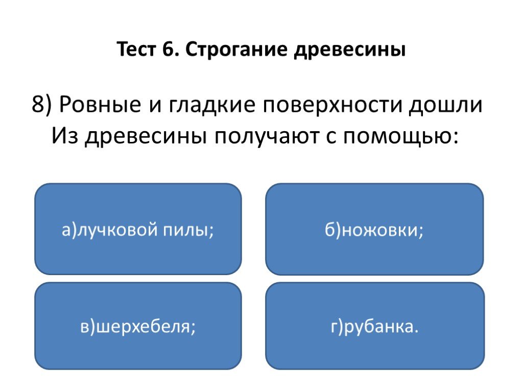 Презентация контрольной работы