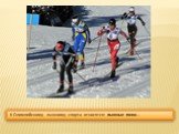 К Олимпийскому лыжному спорта относятся: лыжные гонки…