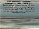 Озеро Баскунчак – крупнейшее месторождение самосадочной соли. Баскунчакская соль составляет 80% всей российской соли и считается одной из лучших в мире (99,8%NaCl). В год добыча от 1,5 до 5 млн. тонн соли ( в зависимости от потребности).