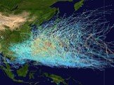 Схема движения тайфуна