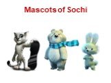 Mascots of Sochi