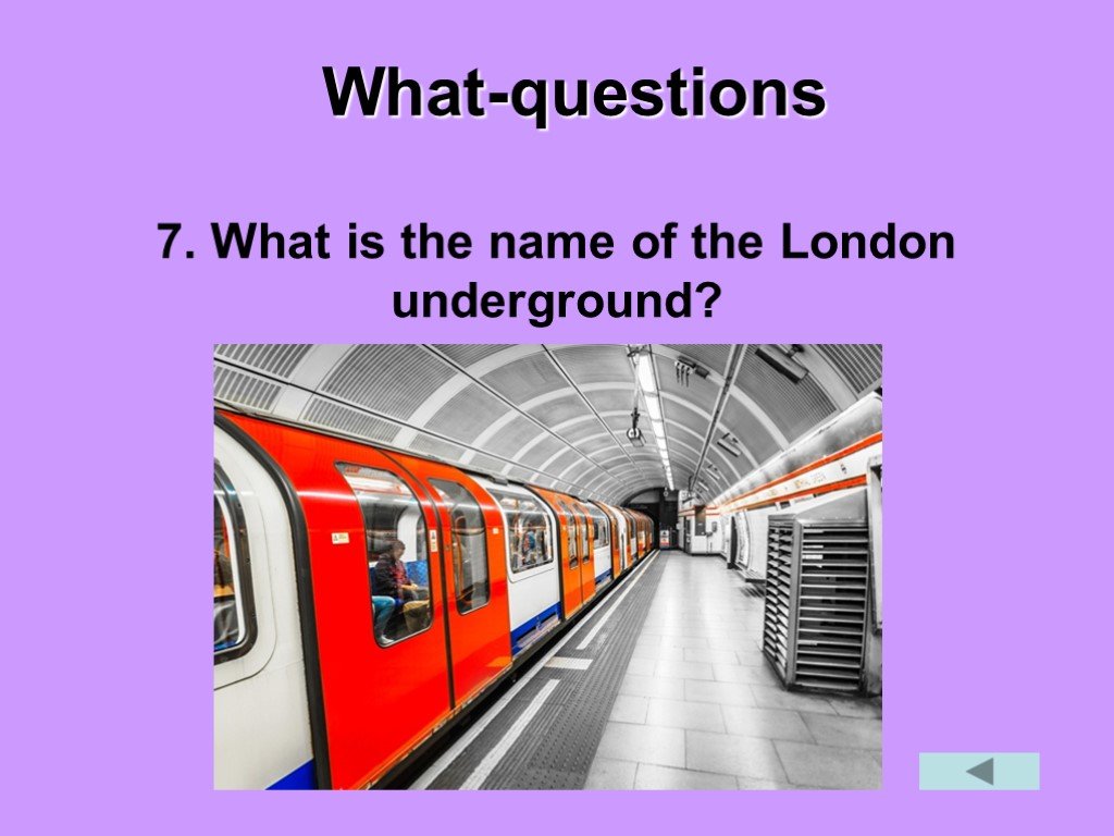 What is the name of London Underground. Fashion in Britain: what’s the Secret презентация.