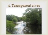 4. Transparent river