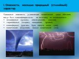 I. Опасности, носящие природный (стихийный) характер. Природные опасности, угрожающие человеческой среде обитания, могут быть классифицированы по источнику их возникновения: литосферные (вулканы, землетрясения, оползни); гидросферные (штормы, наводнения, цунами); атмосферные (ураганы, бури, смерчи, 