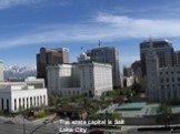 The state capital is Salt Lake City