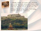 3. Edinburgh is famous for its castles. Every castle has its ghost. It is the land of myths and mysteries. Everyone knows about the Loch Ness Monster. Nessie is said to be about six meters long, with a long, thin neck. The first report of the monster in Loch Ness was in 565 A.D. Scientists have inve