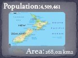 Population:4,509,461 Area: 268,021 km2