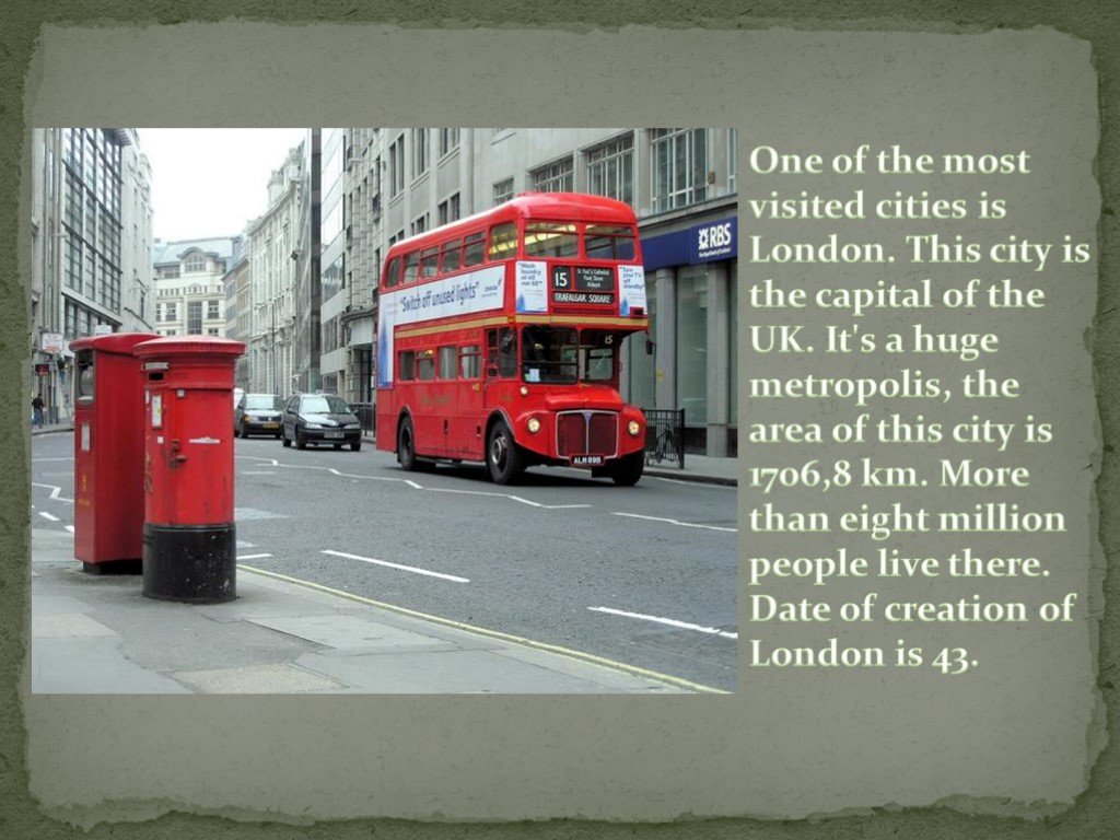 This is london перевод. Most visited Cities.