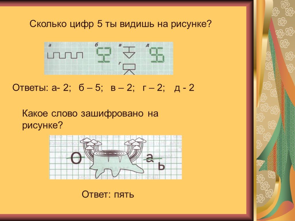 Сколько цифр на рисунке. Сколько цифр в слове пять. Сколькасыфар в слови пять. Сколько чисел на картинке ответ. Сколько цифр видите.