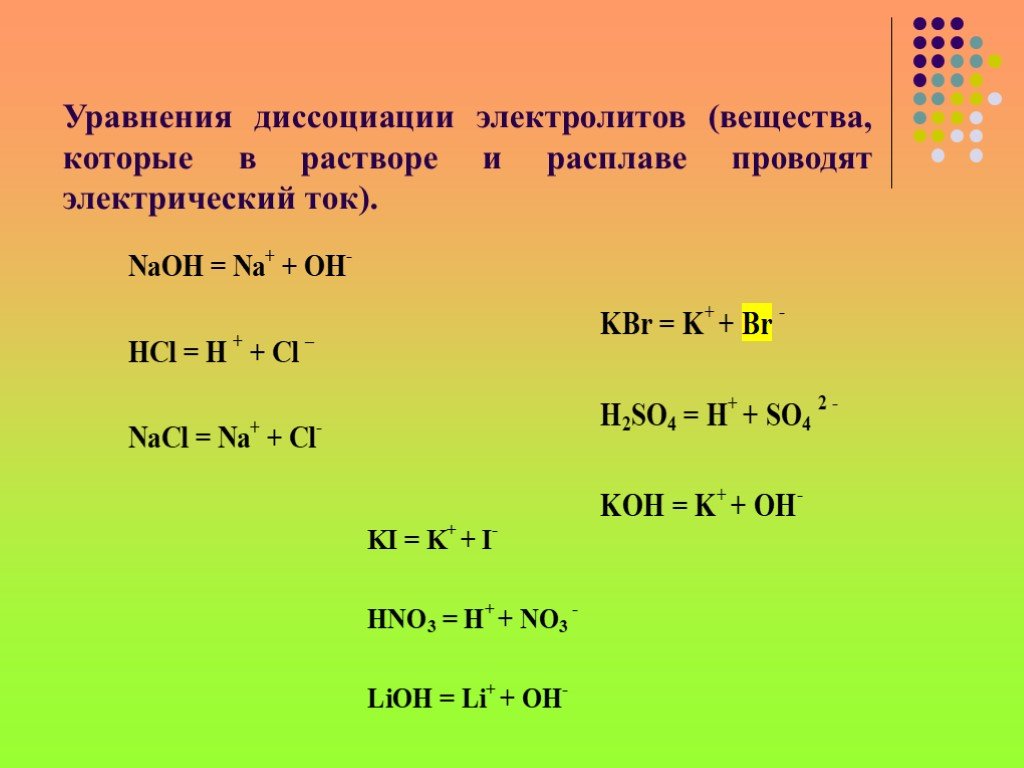 Составьте уравнения электролитической диссоциации веществ. Уравнения диссоциации электролитов. Составьте уравнение диссоциации. Уравнение диссоциации соединений. Составьте уравнения диссоциации следующих электролитов.